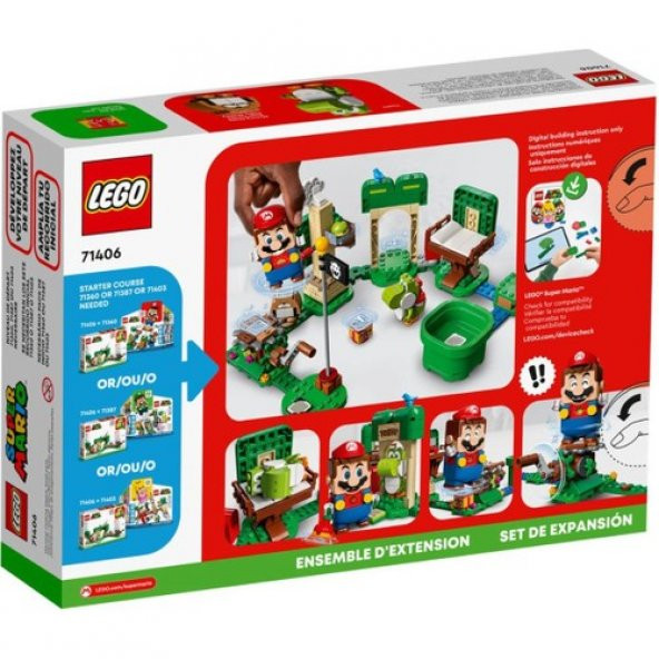 LEGO Super Mario 71406 Yoshis Gift House - Resim 5