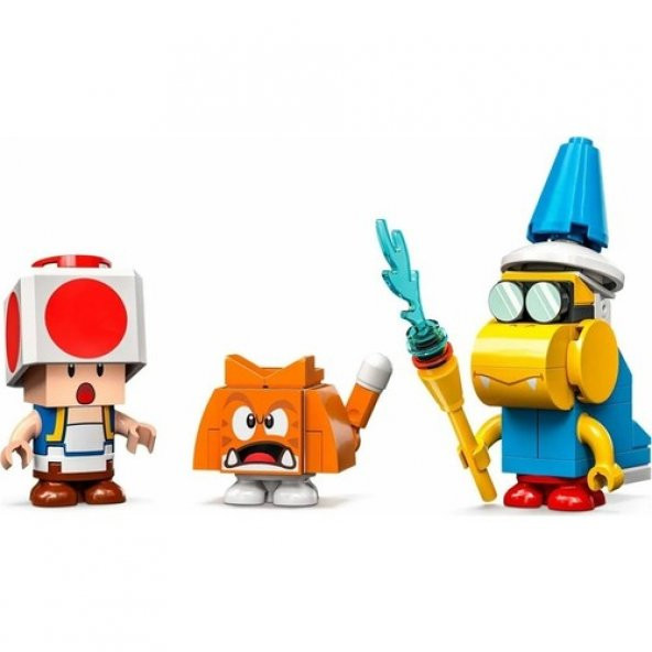 LEGO Super Mario 71407 Cat Peach Suit and Frozen Tower - 3