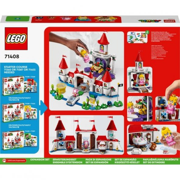 LEGO Super Mario 71408 Princess Peachs Castle - 4