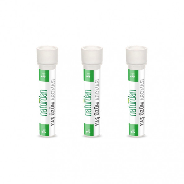 Naturdan Yaş Üzüm Aroması 3 Ml 3 Adet