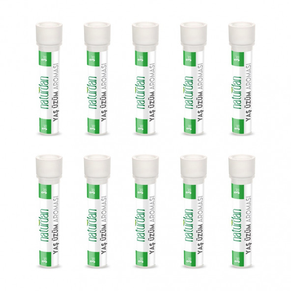 Naturdan Yaş Üzüm Aroması 3 Ml 10 Adet