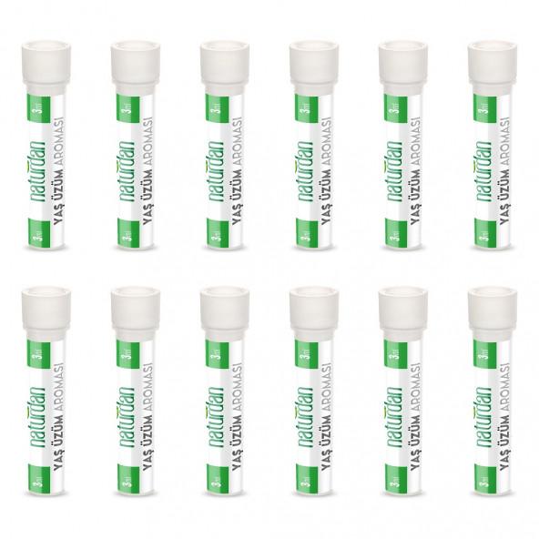 Naturdan Yaş Üzüm Aroması 3 Ml 12 Adet