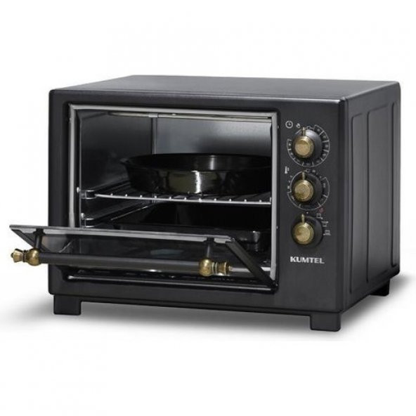 Kumtel Mini Fırın 20 Lt .LX-8520 Black - 3