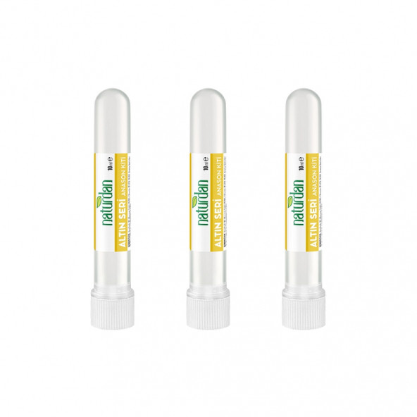 Naturdan Altın Seri Anason Kiti 10 ml 3 Adet