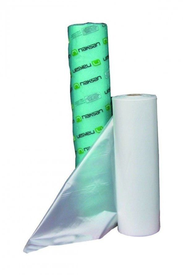 NAKSAN Naylon Branda 8mt X 30mt Şeffaf Sera Naylonu Brandası 200 Mc