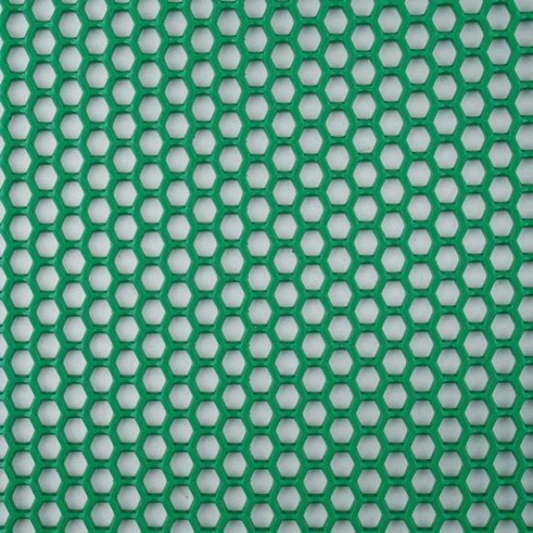 Petek Desenli Paspas 120cm x 400cm Islak Zemin Paspası KESK