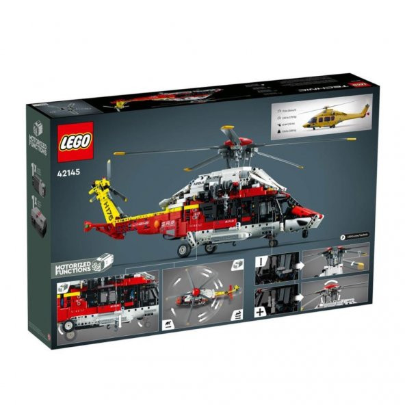 LEGO Technic 42145 Airbus H175 Rescue Helicopter - 2
