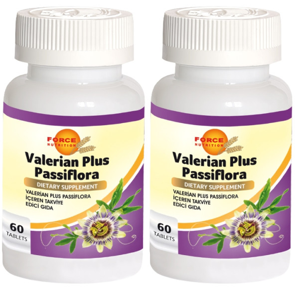 Force Nutrition Valerian Plus Passiflora 2X60 Tablet