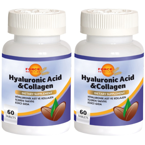 Force Nutrition Hyaluronic Acid Collagen 2X60 Tablet