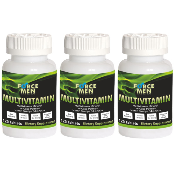 Force Men Multivitamin Saw Palmetto 3 x 120 Tablet