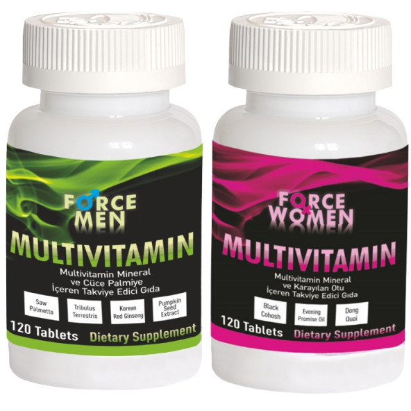 Force Men Multivitamin 120 Tablet Force Women 120 Tablet