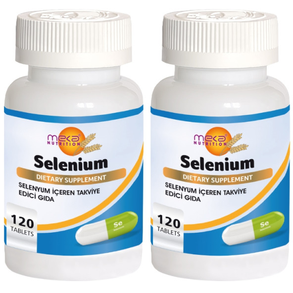 Meka Nutrition Selenium 200 Mcg Selenyum 2X120 Tablet - 1