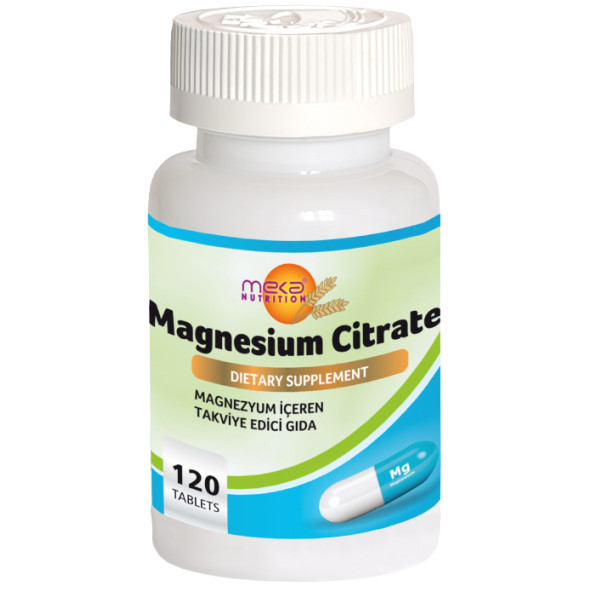 Meka Nutrition Magnesium Citrate 120 Tablet