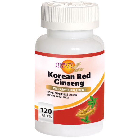 Meka Nutrition Korean Red Ginseng 500 Mg 120 Tablet