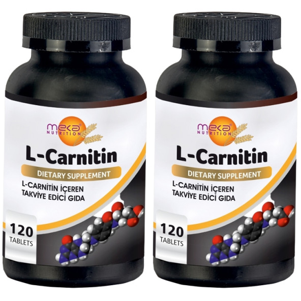 Meka Nutrition L Carnitine 500 Mg 2X120 Tablet L-Karnitin