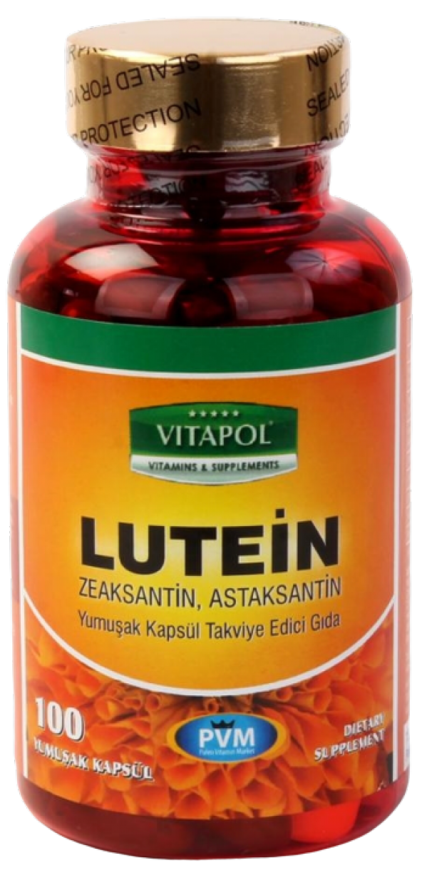 Vitapol Lutein Zeaksantin Astaksin 100 Yumuşak Kapsül - 1