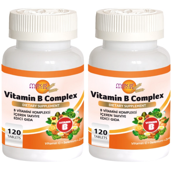 Meka Nutrition B Complex Vitamin C Selenium 2x120 Tablet