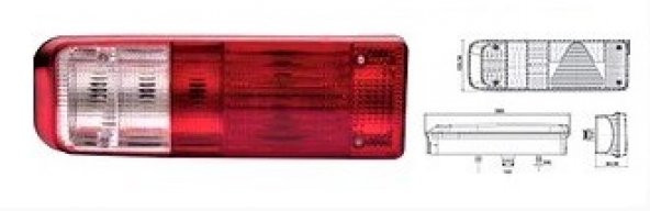 FORD CARGO YENİ MODEL STOP LAMBA KABLOLU - 2