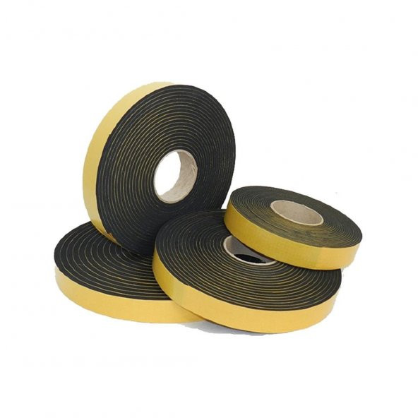 YAPIŞKANLI EPDM SÜNGER ŞERİT 5*20 MM (5 METRE)