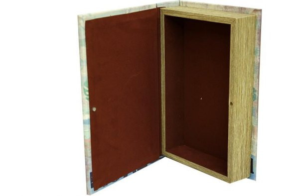 Kutu Kitap Aynalı Flamingo Dekoratiif Hediyelik - 4