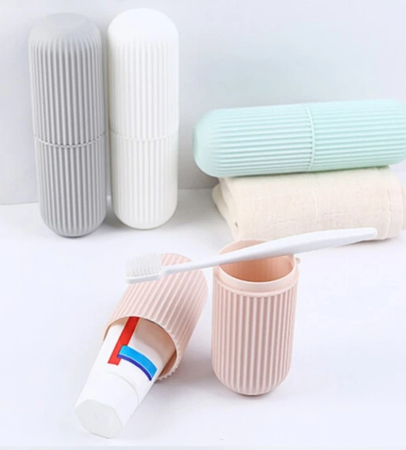 Banyo Organizer Seyahat Tipi Diş Macunu Diş Fırçası Kabı