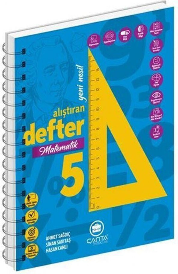 5. Sınıf Matematik Okula Yardımcı Alıştıran Defter Çanta Yayınları