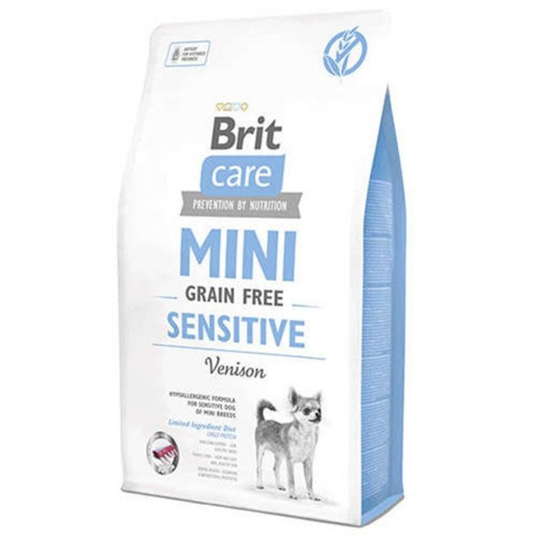 Brit Care Mini Sensitive Geyik Etli Yetişkin Köpek Maması 2 Kg