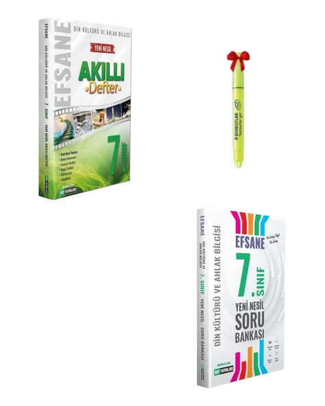 7.Sınıf Din Kültürü Akıllı Defter ve Soru Bankası