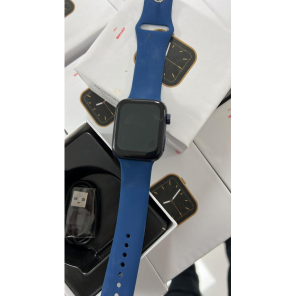 Navimarine 6 Akıllı Saat 2 Yıl Türkiye Garantili-Mavi Renk - 3