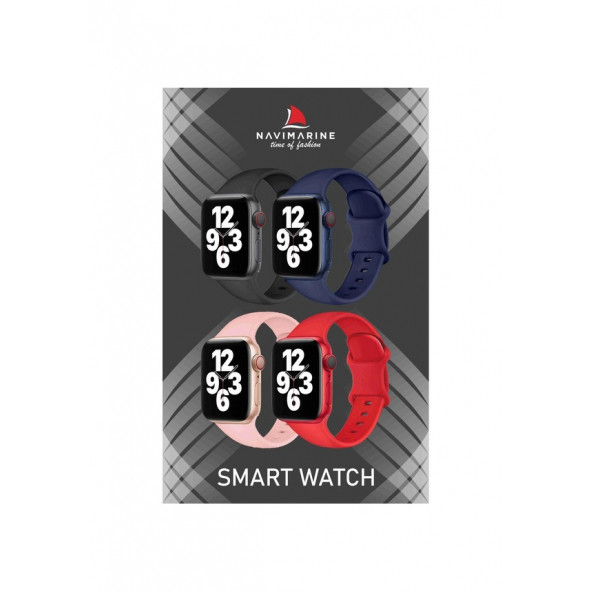Navimarine 6 Akıllı Saat 2 Yıl Türkiye Garantili-Mavi Renk - 4