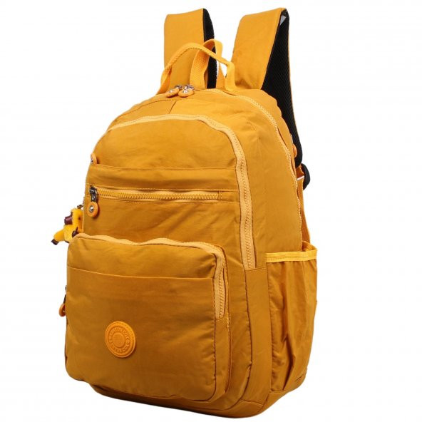 Kenyon Cox 8861 Sarı Unisex Klinkır Kumaş Sırt Çantası - 3