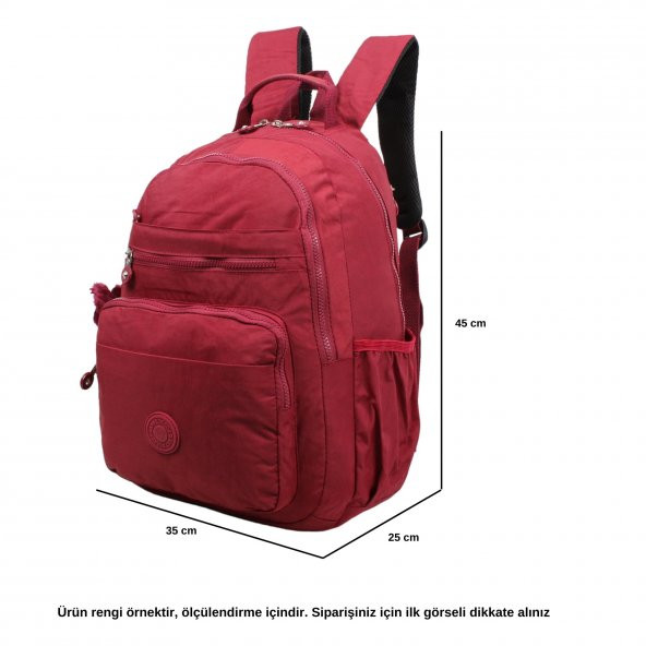 Kenyon Cox 8861 Sarı Unisex Klinkır Kumaş Sırt Çantası - 8
