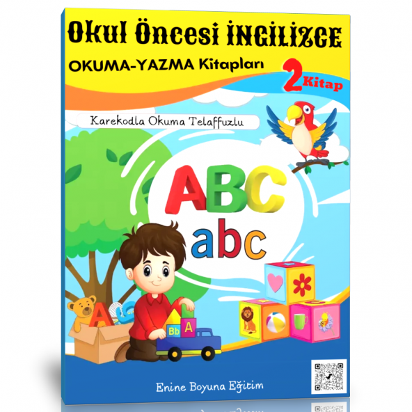 Okul Öncesi İngilizce Okuma Yazma Seti (2 Fasikül Kitap)