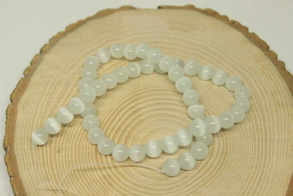 Kedi Gözü Taşı Dizi 8mm (24145) ürün görseli 1