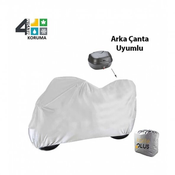 RKS Cruiser 250 Arka Çanta (Top Case) Uyumlu Motosiklet Branda - 3