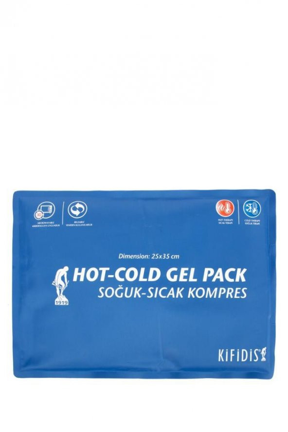 Kifidis Sıcak Soğuk Jel Kompres 25X35Cm Termojel Cold Pack