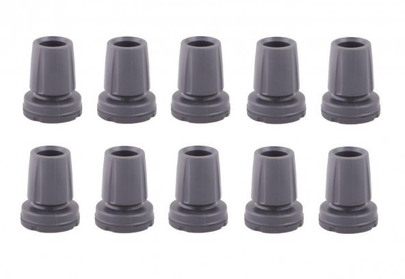 Herdegen Kanedyen Baston İçin Lastik Ucu (10 Adet) 19 - 44 MM