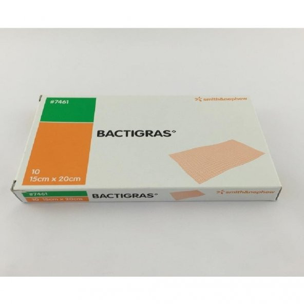 Smith&Nephew Bactigras Antiseptik Tül Sargı Yara Bakım Örtüsü 15 x 20 CM