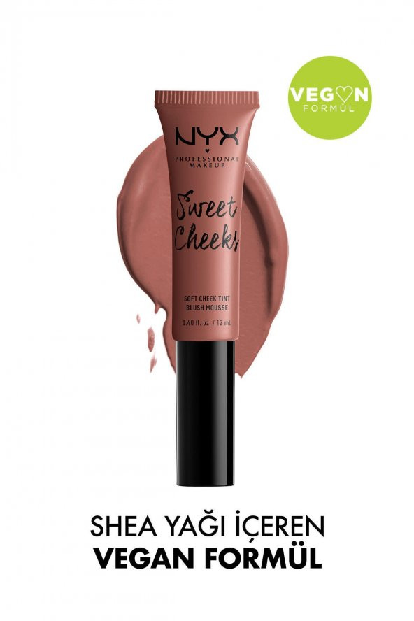 NYX Professional Makeup Likit Allık - Sweet Cheeks Soft Cheek Tint Nude Tude - 2
