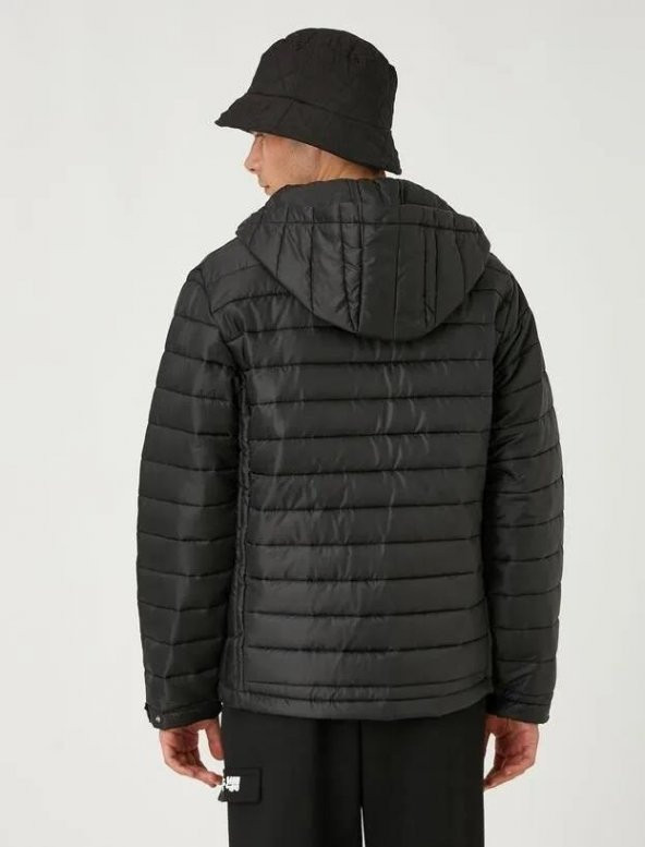 Koton Erkek Kapşonlu Şişme Mont - 4