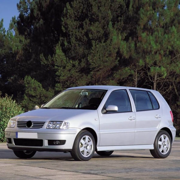 VW Polo HB 2001-2002 Sol Yan Dış Dikiz Aynası Camı Isıtmalı 6N1857521J - 2