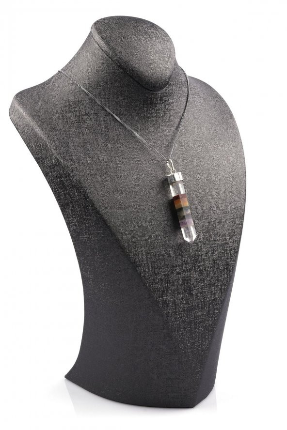 Çakra Doğal Taş Kolye - Resim 2