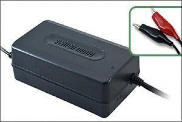 Yıldırım CYS-142C-12 Tam Otomatik 13.8 Volt 2 Amper Akü Şarj Adaptörü