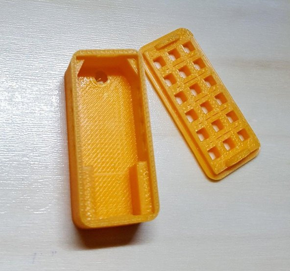 Dht22 / Am2302 Dijital Sıcaklık Nem Sensörü Kutusu / Tutucu / Kapaklı Kılıf Plastik Aparat - 5