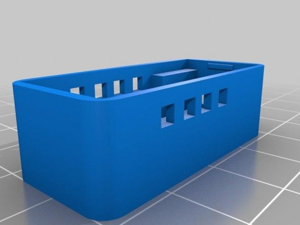 Dht22 / Am2302 Dijital Sıcaklık Nem Sensörü Kutusu / Tutucu / Kapaklı Kılıf Plastik Aparat - 8