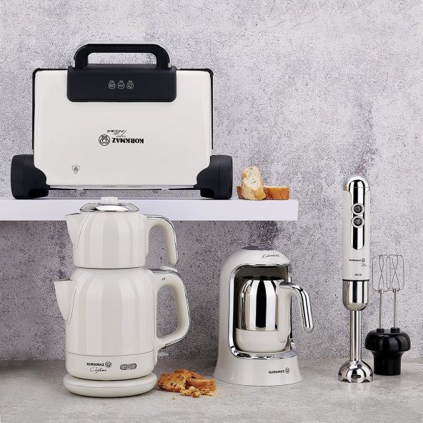 Korkmaz A1824 Vanilya 14 Parça Elektro Set - 2