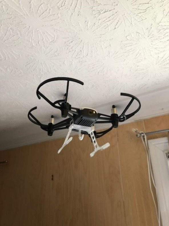 Dji Ryze Tello Drone Kargo Kanca Arazi Dişli Plastik Aparat - 4