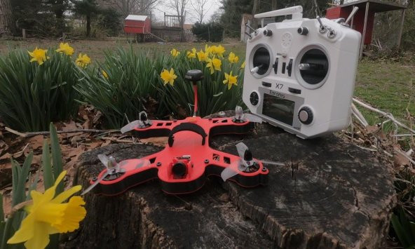 Menü Yarış Drone! 3 Props (185Mm) Plastik Aparat