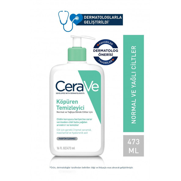 CeraVe Köpüren Temizleyici 473 ML