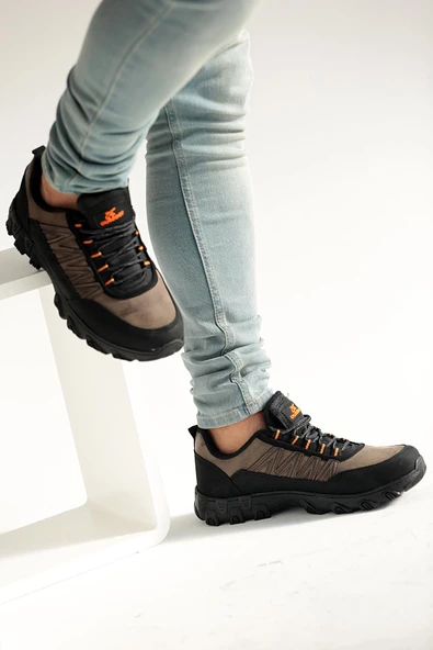 Ege Shoes Outdoor Trekking Bağcıklı Moda Erkek Bot&Bootie 011-01-22
